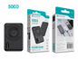 Power Bank 5000mAh PB-012 Negro - Carregamento Rápido 22.5W com Carregamento Sem Fios 15W