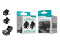 Adaptador de Viagem Universal 2 em 1 Novoteck PJ-019 – Compatível com EU/USA/AU/UK/JP/BR/CN