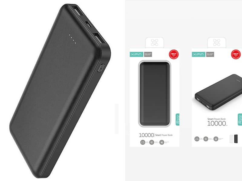 PX102 Power Bank 10000mAh Negro
