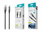 Cabo Lightning de Liga de Zinco 3.4A 1.2m, Trançado em Nylon S-076