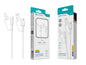 Cabo de Dados 4 em 1 Novoteck S-077 - Carregamento Rápido 100W, Lightning/Type-C, 1m