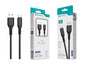 Cabo de Dados Type-C Negro 1M,5A, S-082