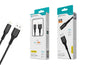Cabo de Dados Lightning Negro 1.50M,5A, S-087