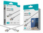 Cabo de Rede Novoteck UTP Cat.5e SE-001 - 1,5m, RJ45,Alta Velocidade 1000 Mbps, 250MHz