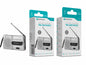 Rádio Portátil FM/AM com Design Clássico e Entrada para Auriculares SYJ-002