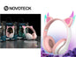 STN-168 AURICULARES BLUETOOTH GATO RGB