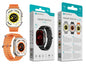 Smartwatch Cinzento SWA02 com Funções Inteligentes, Monitoramento de Saúde, Conexão Bluetooth e Design Moderno