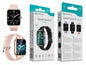 Smartwatch Rose Gold SWA04 - Monitoramento de Saúde, Notificações, Controle de Música, Tela Sensível ao Toque