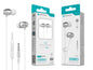 Auriculares Estéreo com Microfone – Design Metálico e Som de Alta Fidelidade E-029