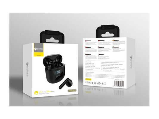TWS-W10 Auriculares Negro Bluetooth Airpods