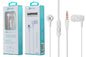 E-011 Auriculares Com Micro 1.20M Prateado