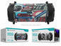 Coluna Portátil NOVOTECK XB-004 Bluetooth com Design Car – Leve o Ritmo das Ruas Consigo