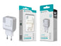 Carregador 2.4A 2 USB Branco Full Compatible C-008