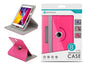 Capa Protetora Universal Cor da Rosa para Tablet de 8'' - N-002 - Confortável, Resistente a Quedas e com Suporte Ajustável