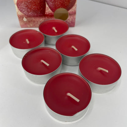 VELA TEALIGHT VERMELHA