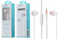 E-017 Auriculares Com Micro Branco