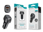 Carregador de Carro Rápido Novoteck Q-006 com PD 27W e USB 3.4A QC3.0