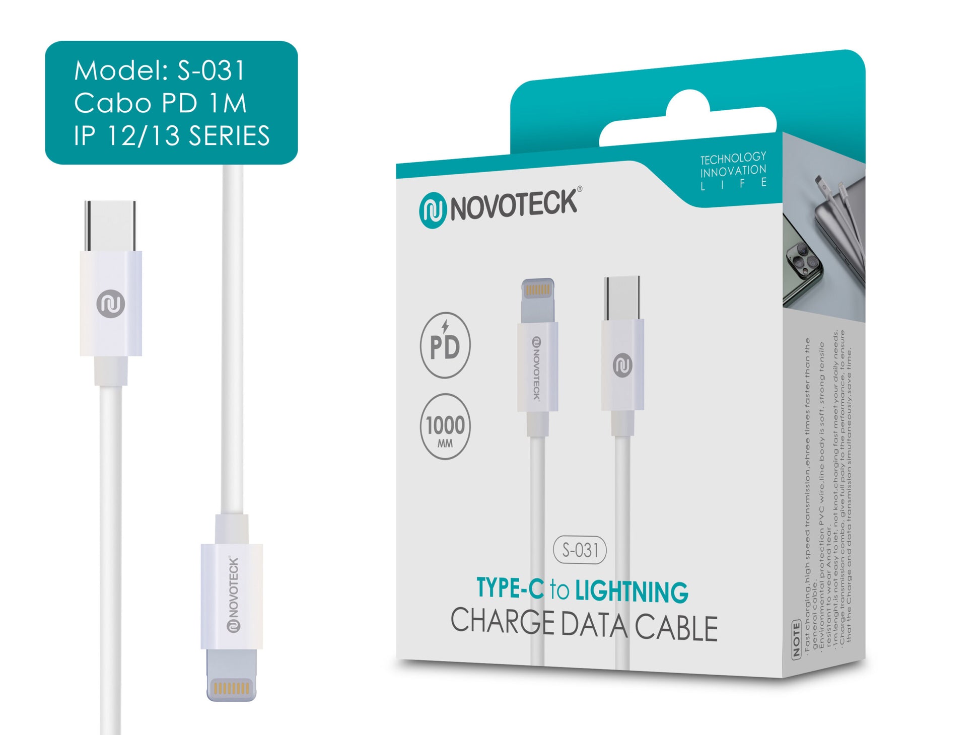 Cabo Pd 1M 12W Ip12-13-14 Series S-031